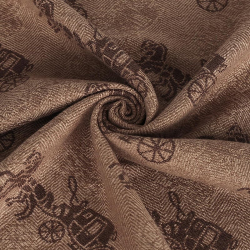 EXTREE Scarfs for Women Pashmina Silky Shawl Wrap for Evening Dressing Blanket Open Front Poncho Cape - Image 4